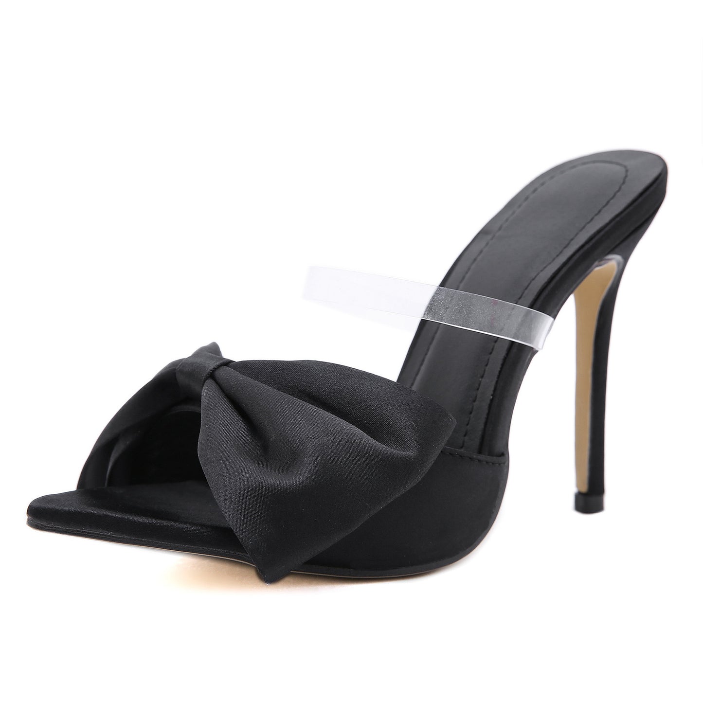 Pointy Bow-Tie Heel