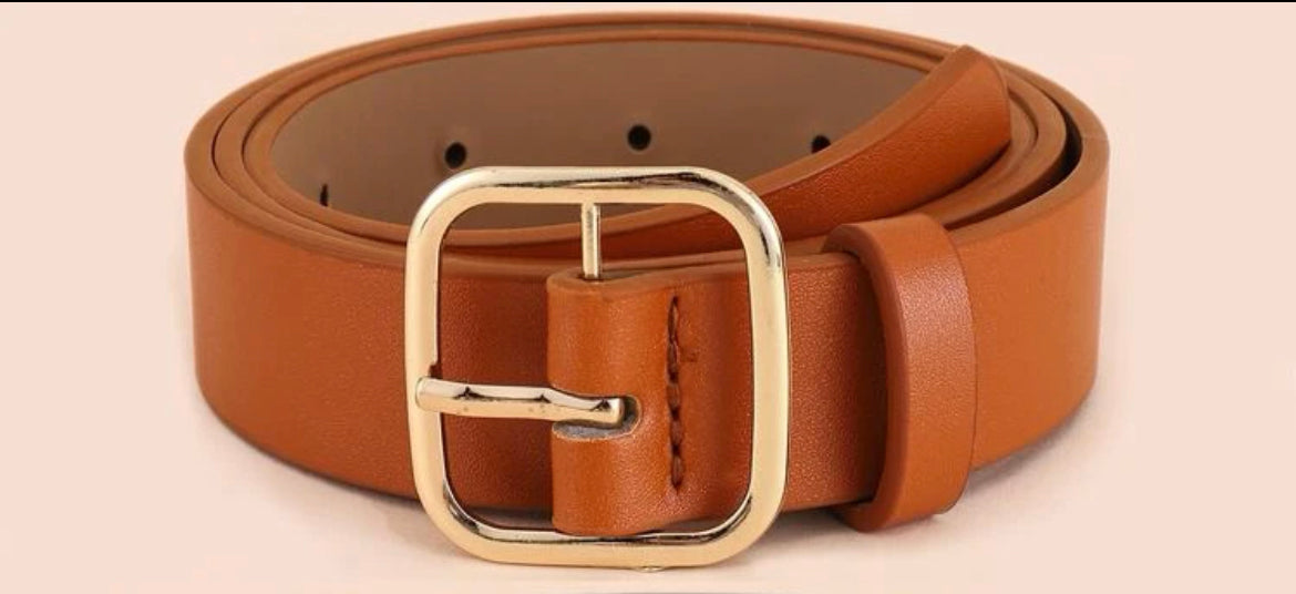 Square Buckle Belt