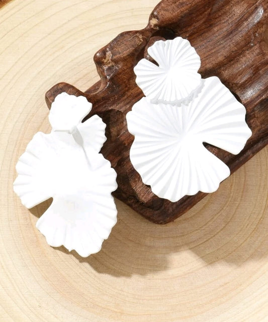 Lotus Leaf Earrings